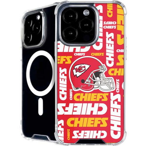 NFL Kansas City Chiefs Red Blast iPhone 16 Pro MagSafe Case